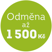 Odměna až 1500 Kč